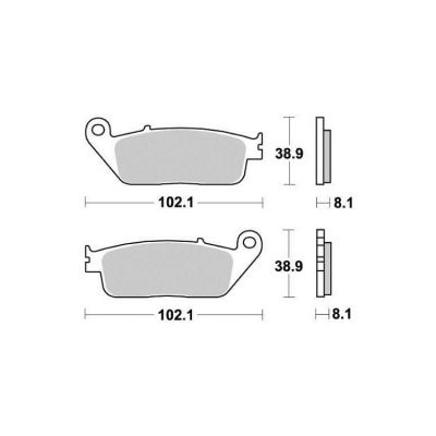 Brzdové destičky pro BMW – Cagiva – Daelim – Honda – Hyosung – Kawasaki – Kymco – Mash – MBK – Peugeot – Suzuki – Triumph – Voxan